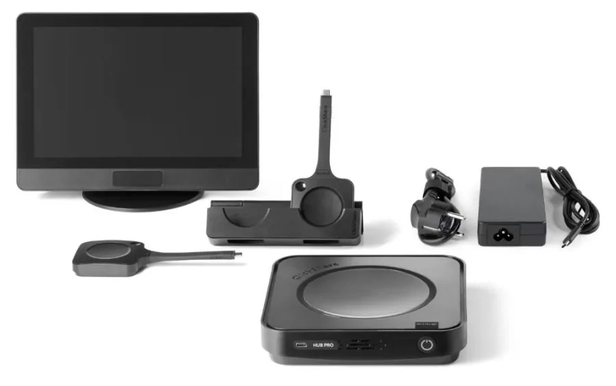 Barco ClickShare Hub Pro room kit - 2 button