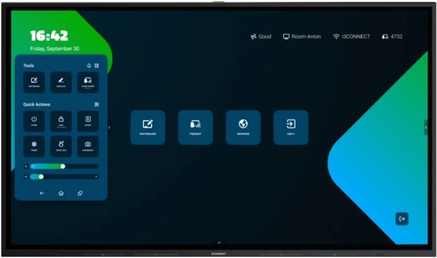 i3CONNECT Aspen 4 98"