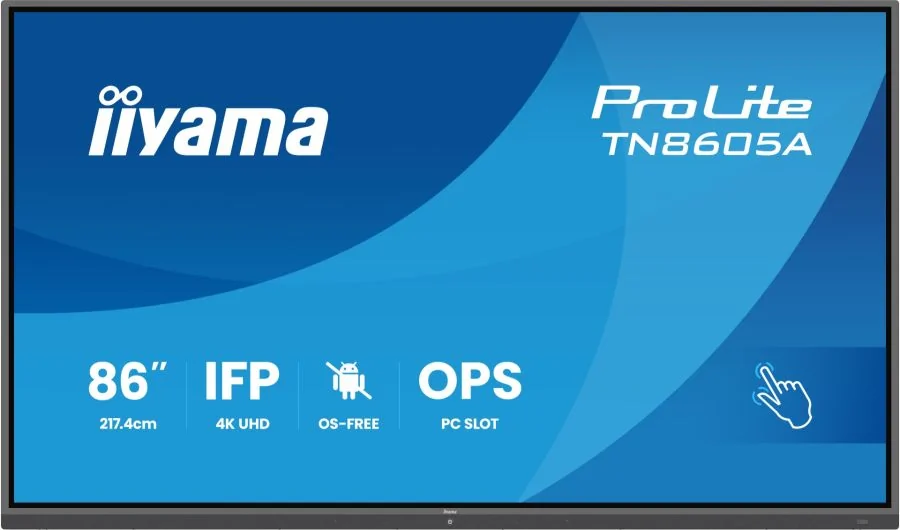 iiyama ProLite TN8605A-B1AG 86 inch touchscreen zonder besturingssysteem