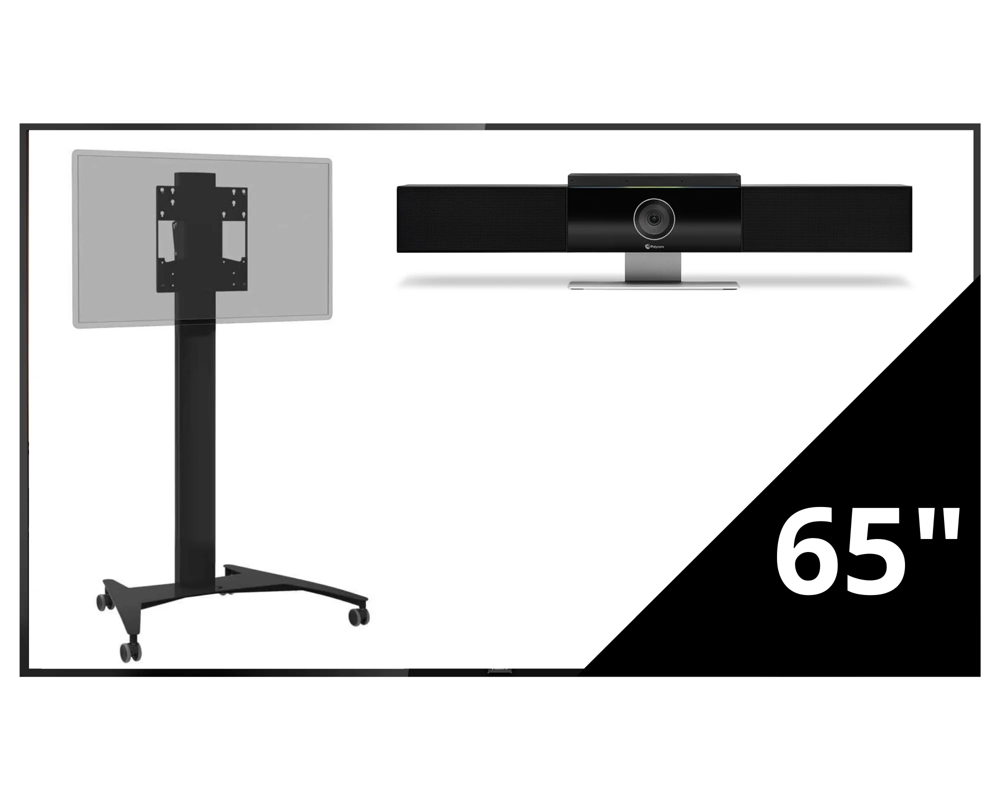 Videoconferencing set 65 inch