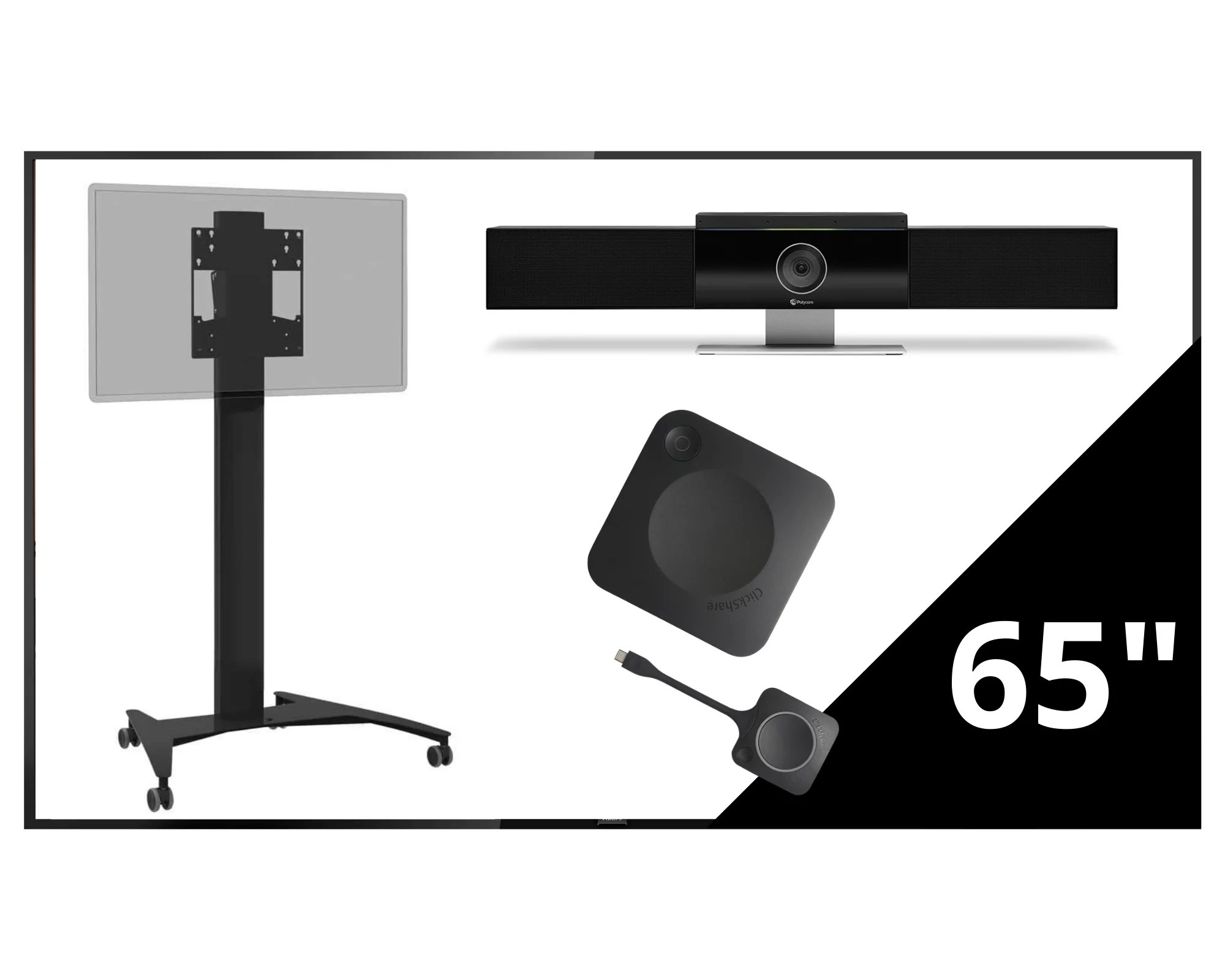 Videoconferencing set draadloos 65 inch